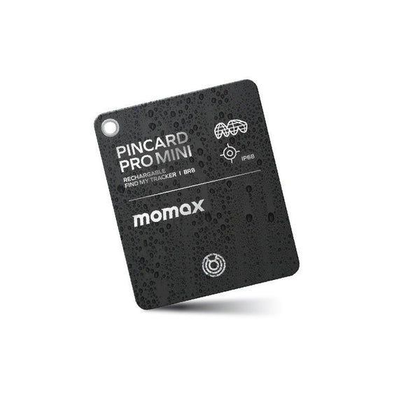 Momax PinCard Pro Mini Rechargeable - Black
