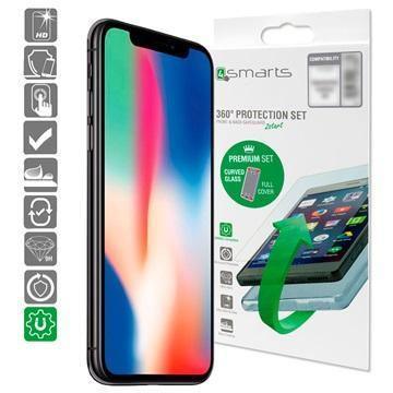 4smarts 360° Premium Protection Set for Apple iPhone X/XS Clear - Tech Goods