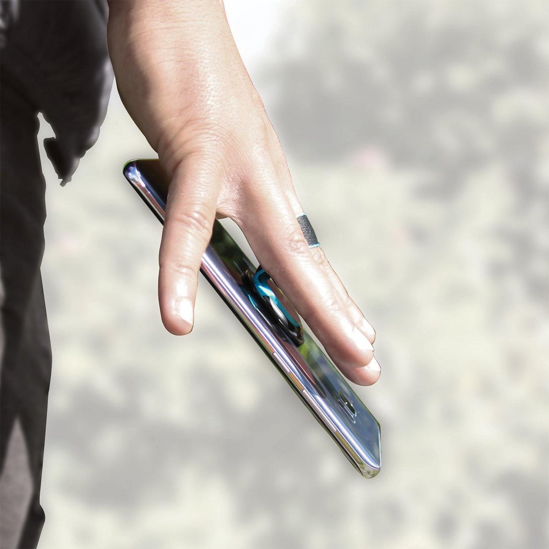 4smarts LOOP-GUARD Finger Strap for Smartphones gold/red - Tech Goods
