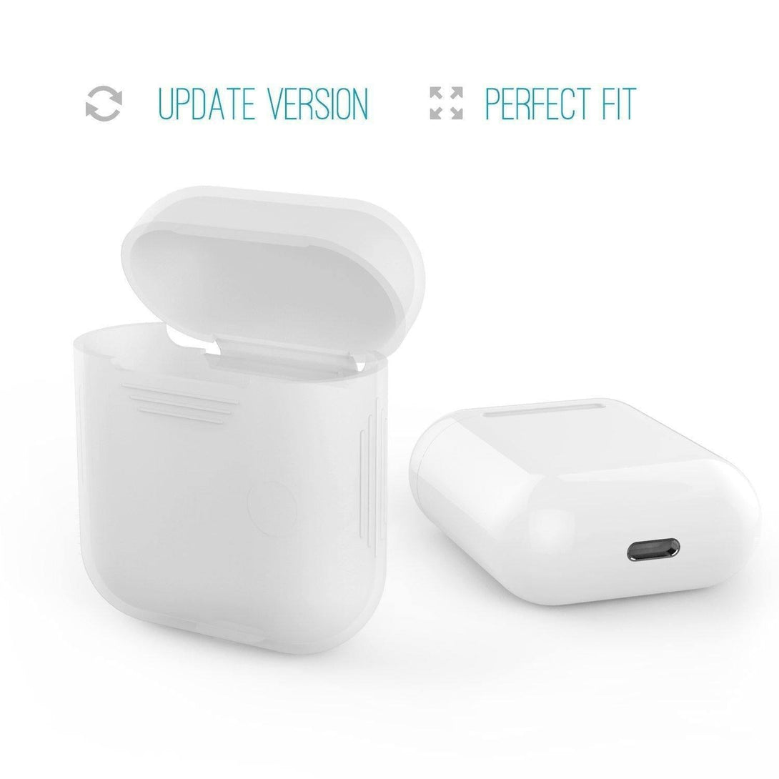 AhaStyle Silicone Case Shock Proof for Apple AirPods - Clear - Tech Goods