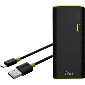 Goui kashi Portable Battery 13000mAh+Sync Cable-Black - Tech Goods