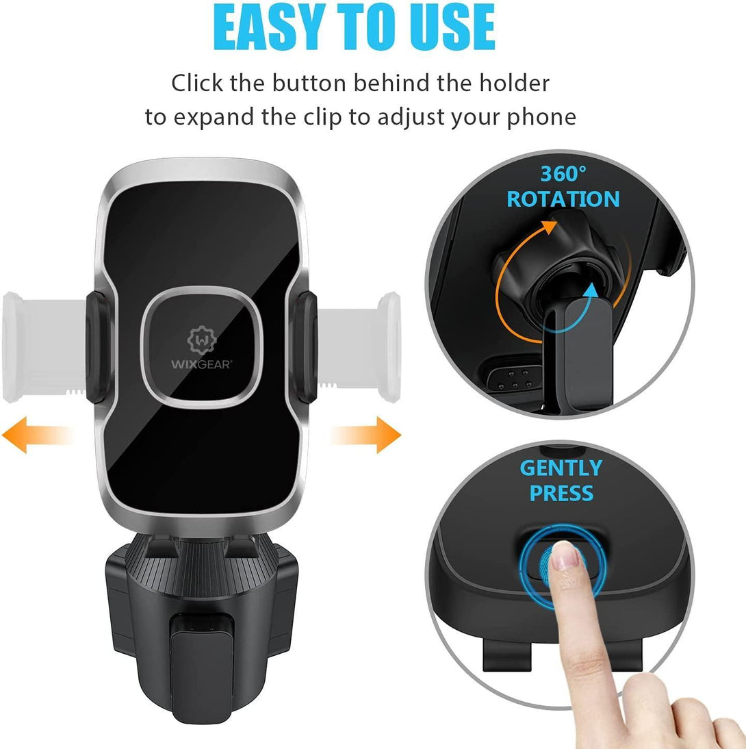 WixGear Cup on Car Mount - Tech Goods