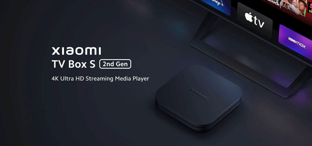 Xiaomi Mi Box S 2nd Gen 4K Ultra HD Streaming Media Player - Black - Tech Goods