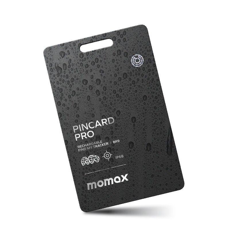 Momax Pincard Pro Rechargeable Black Tech Goods Momax Pincard Pro Rechargeable Black Tech Goods