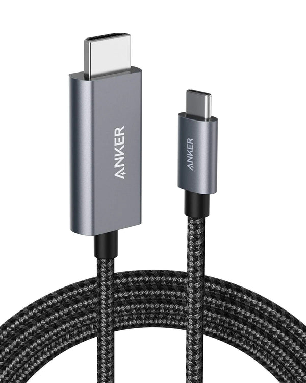 Anker 311 USB-C to HDMI 4K Nylon Cable (1.8m/6ft) - Black
