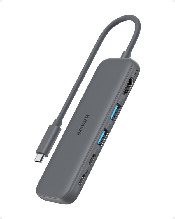 Anker 332 USB-C Hub (5-in-1) - Black