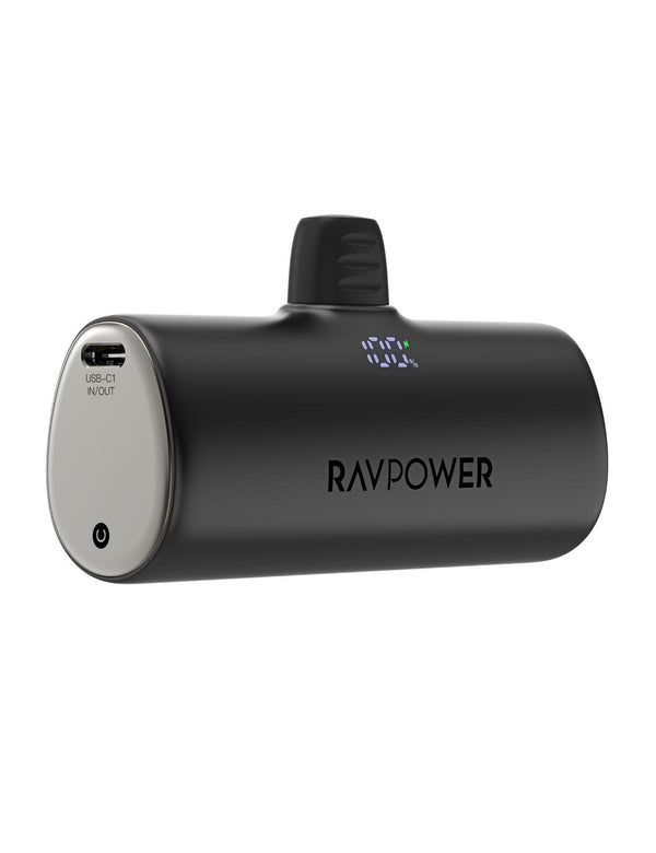 Ravpower 5000mAh Type-C Power Bank - Black