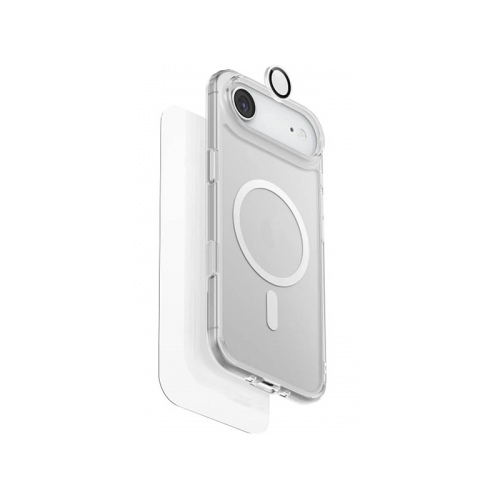 Uniq Hybrid Iphone 17 Air (2025) 6.6 Magclick Charging Clearvue 360 Essential Bundle Pack