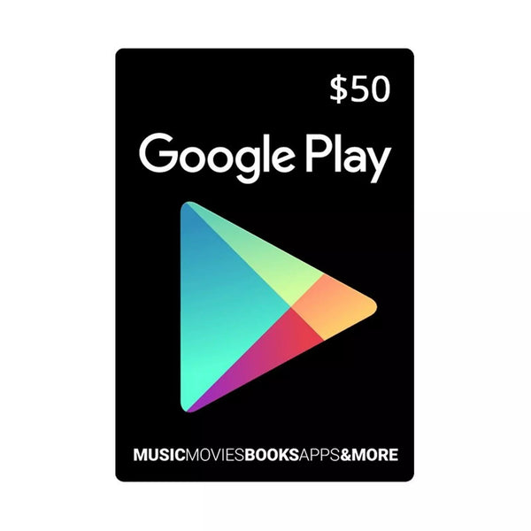 Google Play Digital Gift Card 50$ (US)