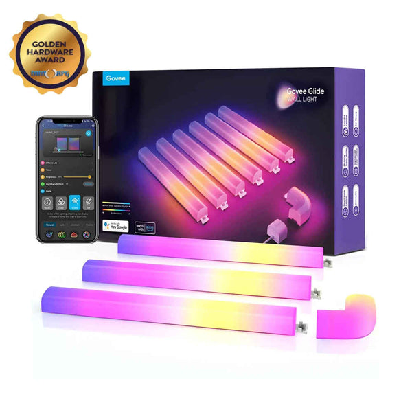 Govee Glide Rgbic Wall Light (6+1) (Wifi + Bluetooth) - H6062