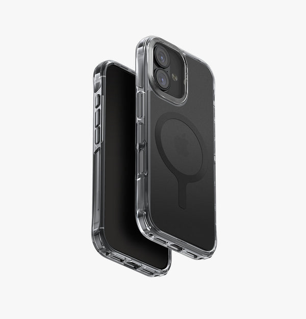 Uniq Hybrid Iphone 17 (2025) 6.3 Magclick Charging Combat - Carbon Black