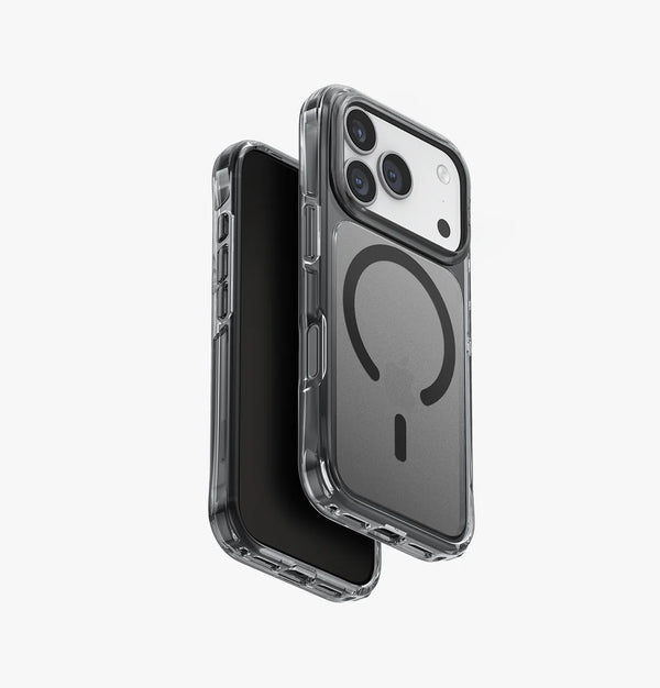 Uniq Hybrid Iphone 17 Pro (2025) 6.3 Magclick Charging Combat - Carbon Black