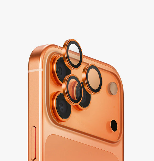Uniq Optix Aluguard IPhone 17 Pro/17 Pro Max (2025) 6.3/6.9 Aluminium Camera Lens Protector - Sunset Amber