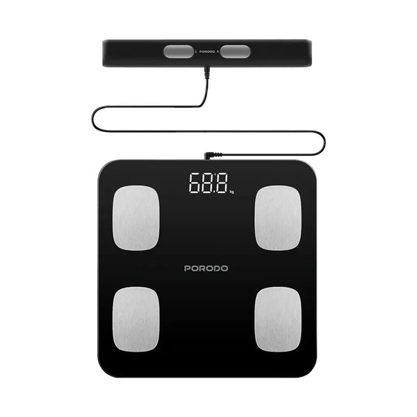 Porodo Lifestyle Precise Analysis Smart Scale - Black