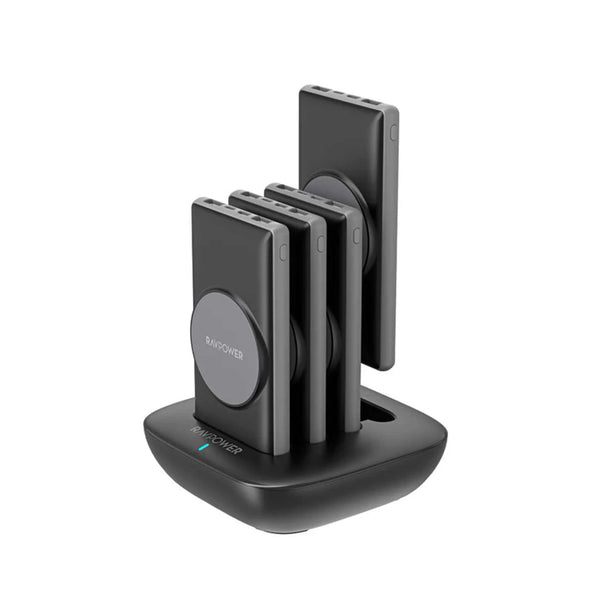 Ravpower Family Charging Combo 10000mah 4 In 1 Power Bank Station - Black