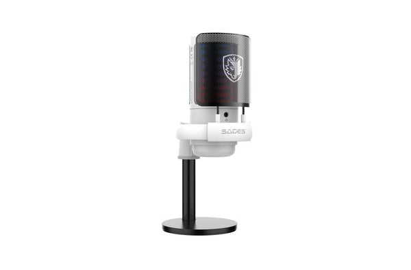 Sades ME6S Tyto Gaming Microphone - White