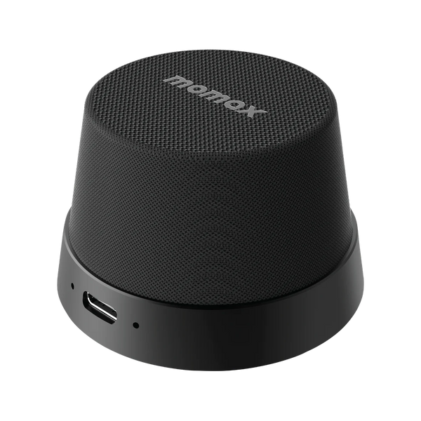 Momax Vibe GO Magnetic Wireless Speaker 2-IN-1 Black