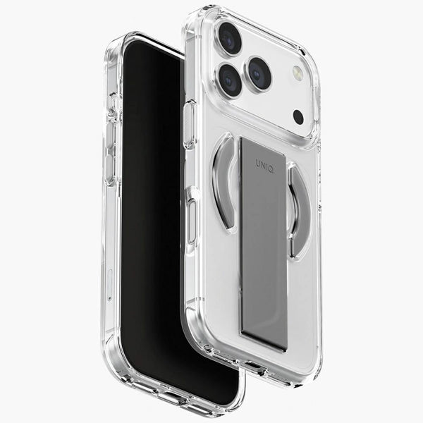 Uniq Hybrid Iphone 17 Pro (2025) 6.3 Magclick Charging Heldro Air - Lucent Clear