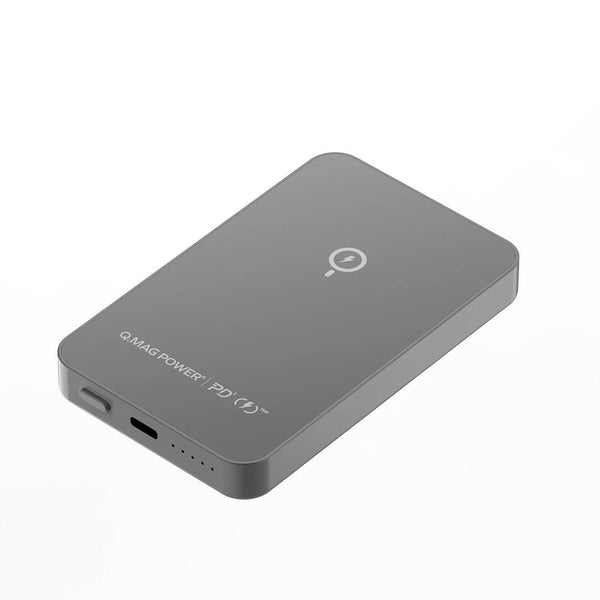 Momax Q.Mag Power6 Magnetic Wireless Battery Pack 5000mAh - Space Grey - Tech Goods