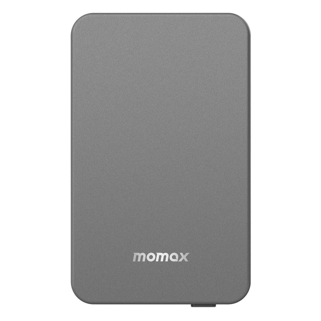Momax Q.Mag Power6 Magnetic Wireless Battery Pack 5000mAh - Space Grey - Tech Goods