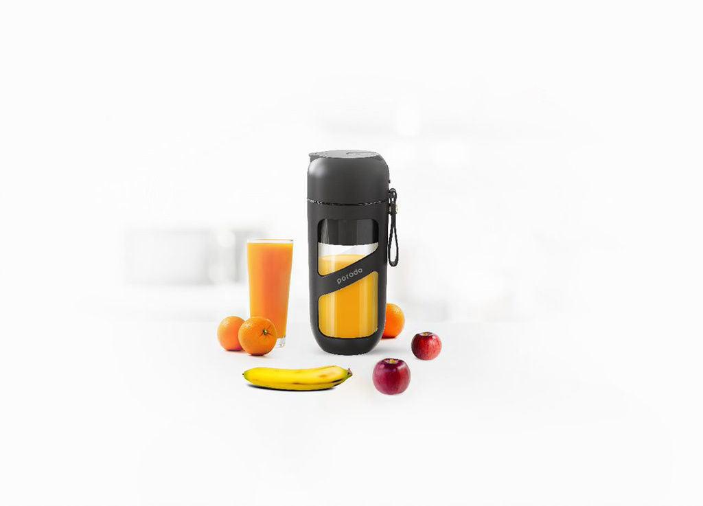 Porodo Lifestyle Juice Smoothie Blender Vacuum Fresh Portable - Black - Tech Goods