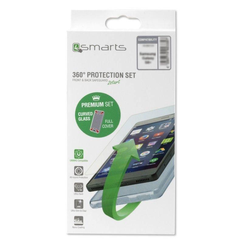 4smarts 360° Premium Protection Set for Apple iPhone X/XS Clear - Tech Goods