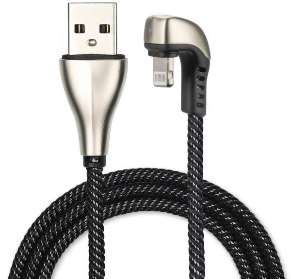 4smarts Lightning Data Cable GameCord 1m black - Tech Goods