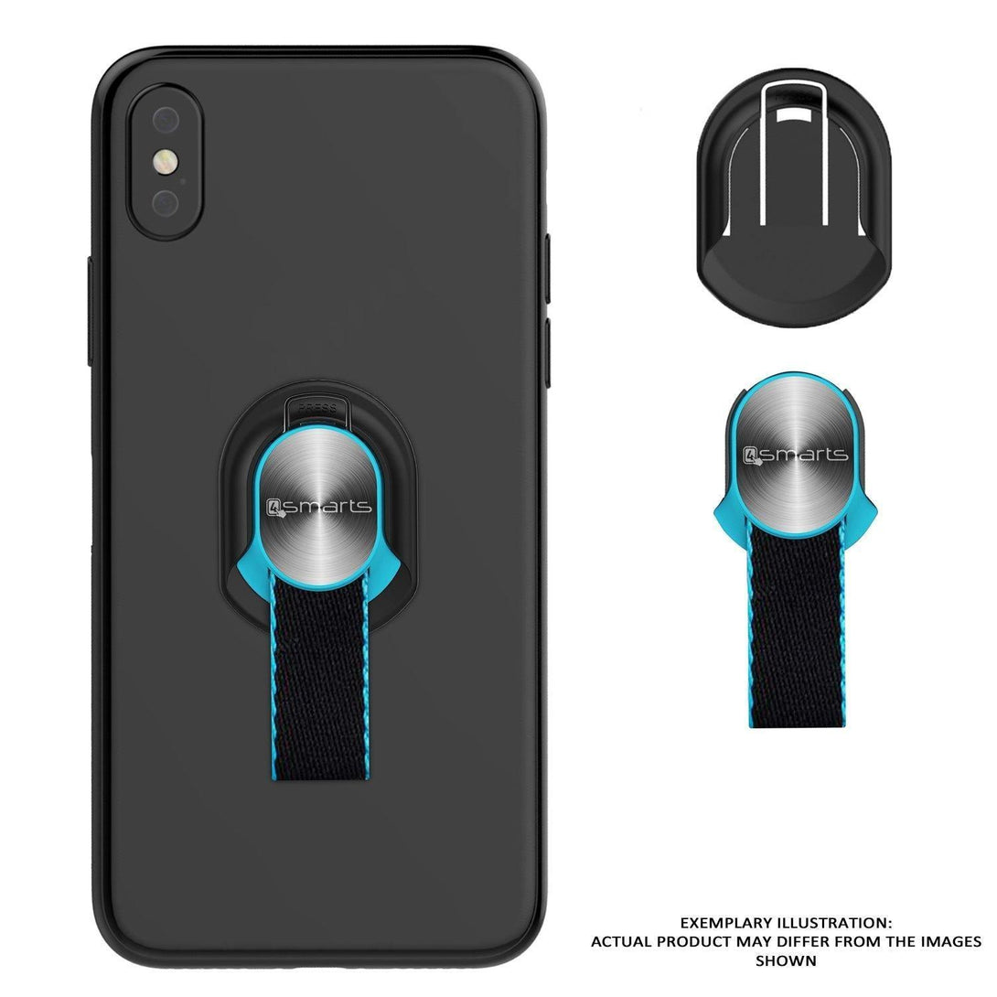 4smarts LOOP-GUARD Finger Strap for Smartphones black/camouflage blue - Tech Goods