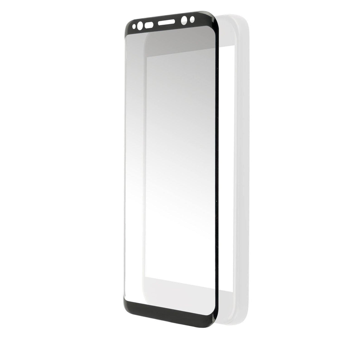 4smarts Second Glass Colour Frame "Case friendly" for Samsung Galaxy S9 Plus Black - Tech Goods