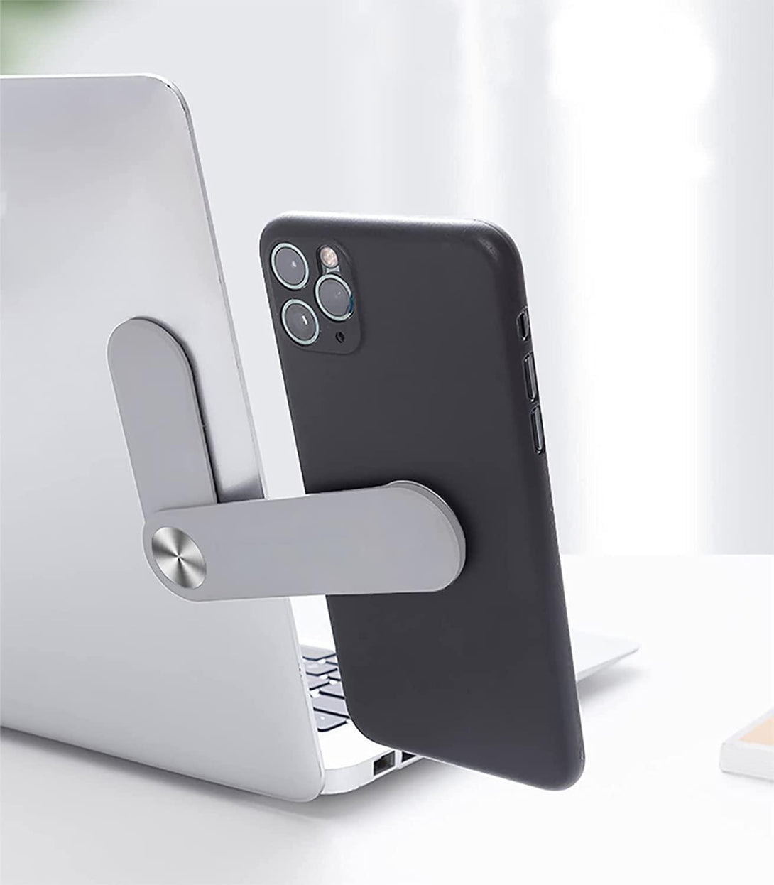 AhaStyle Adjustable Laptop Slim Stand Expansion Bracket - Black - Tech Goods