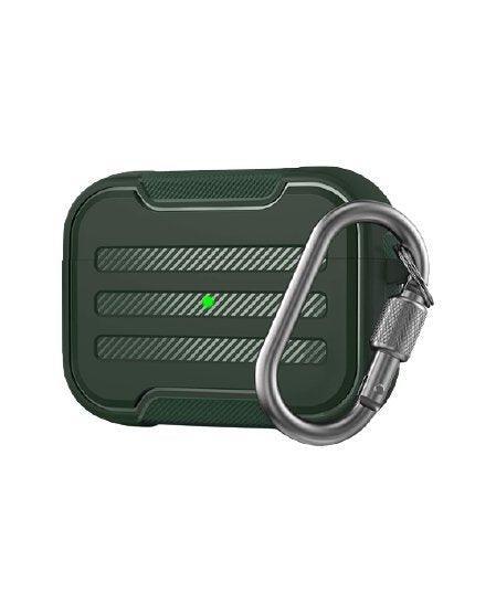 AhaStyle AirPods Pro Case Cover Rugged Hard Shell Protective Case - Middle green - Tech Goods