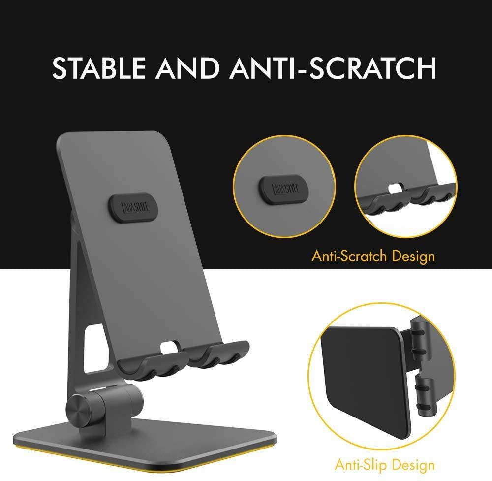 AhaStyle Aluminum Stands for Smartphone - Black - Tech Goods