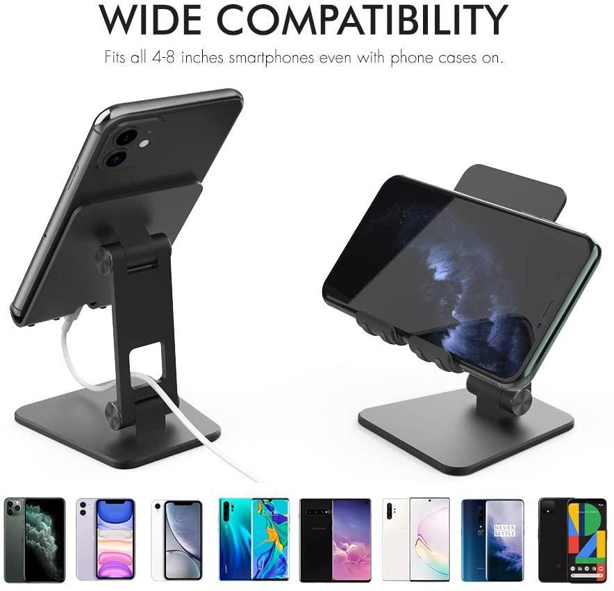 AhaStyle Aluminum Stands for Smartphone - Black - Tech Goods