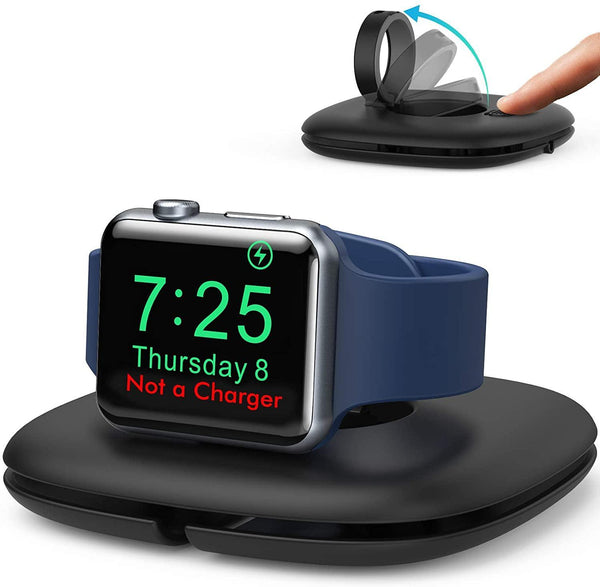 AhaStyle Compact Stand for Apple Watch - Black - Tech Goods