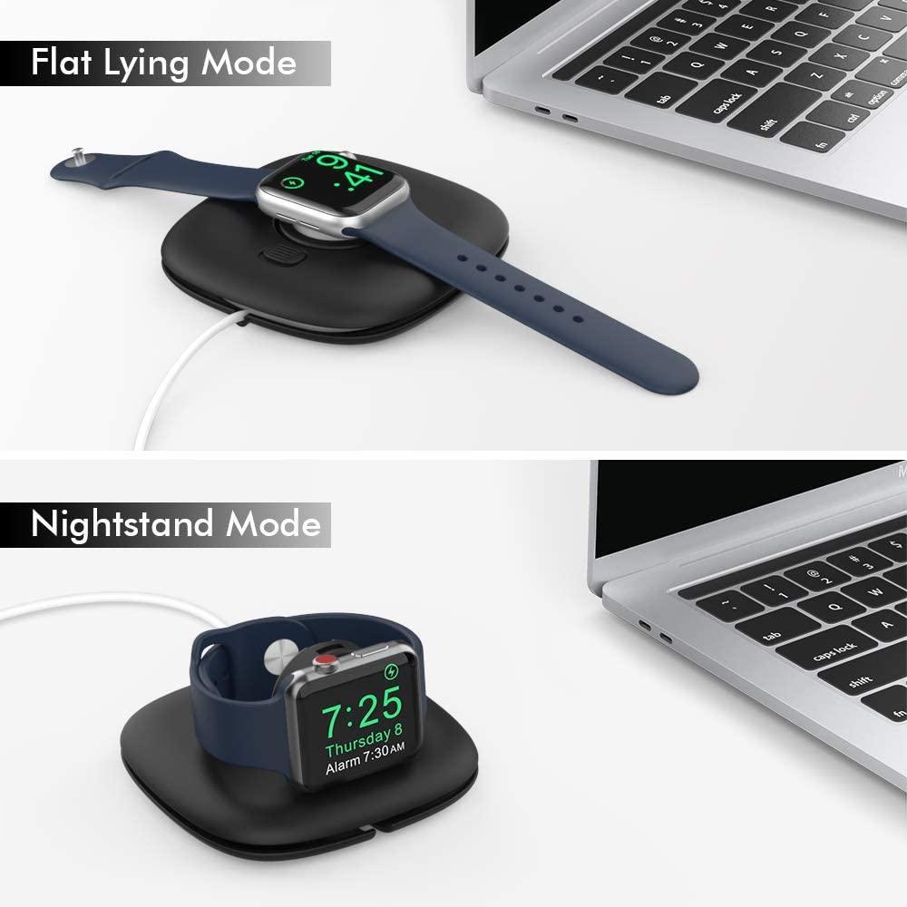 AhaStyle Compact Stand for Apple Watch - Black - Tech Goods