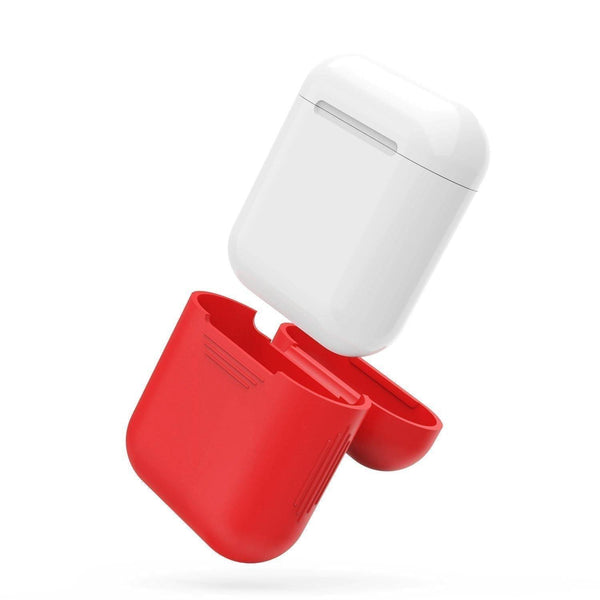 AhaStyle Silicone Case Shock Proof for Apple AirPods - Red - Tech Goods