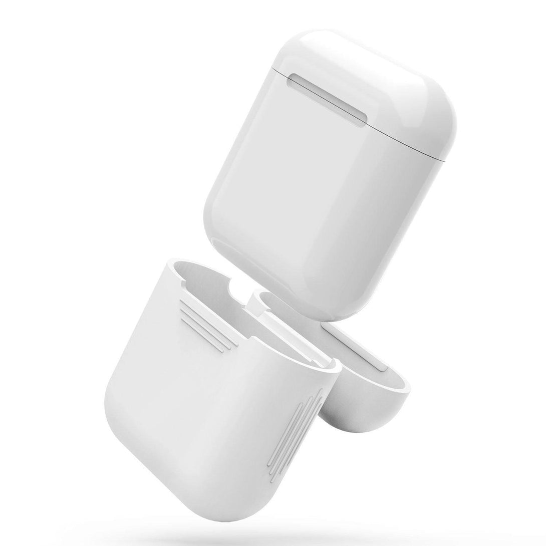 AhaStyle Silicone Case Shock Proof for Apple AirPods - White - Tech Goods