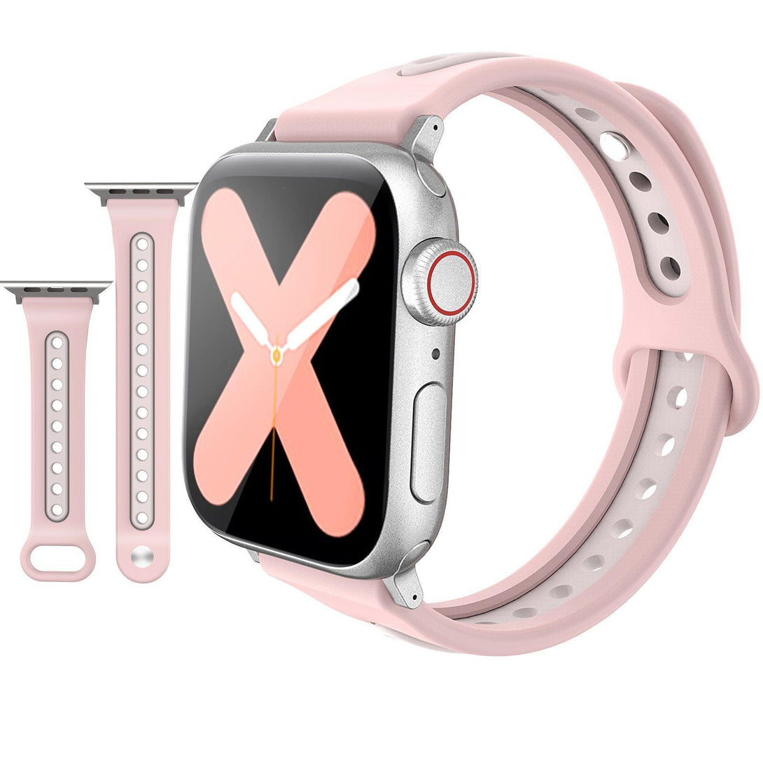 AhaStyle Soft silicone Smart Watch bands for girls 42/44mm - Pink - Tech Goods