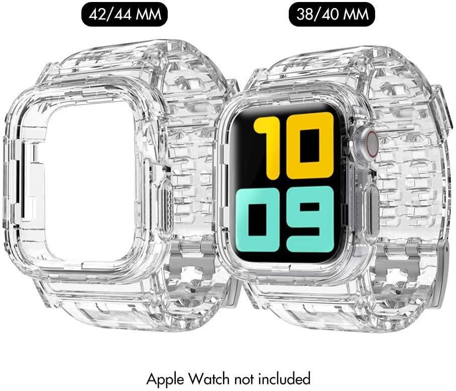 AhaStyle Transparent Apple Watch Band 38/40mm – Tech Goods