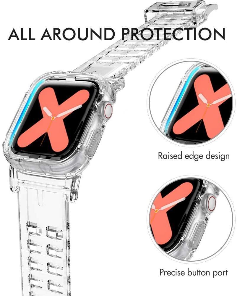 AhaStyle Transparent Apple Watch Band 38/40mm – Tech Goods