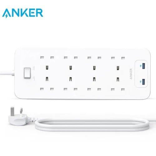 Anker 342 USB Power Strip 8 in 1 - White - Tech Goods
