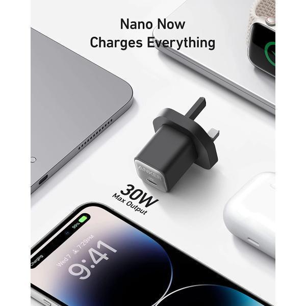 Anker 511 Charger (Nano 3, 30W) -Black - Tech Goods