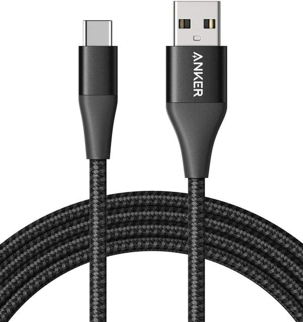 Anker PowerLine+ II USB-C to USB-A (1.8m/6ft) - Black - Tech Goods