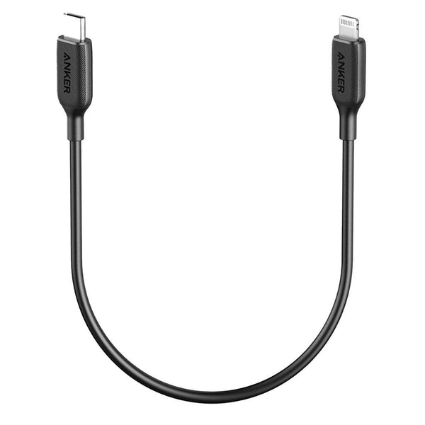 Anker PowerLine III USB-C to Lightning (0.3m/1ft) - Black - Tech Goods