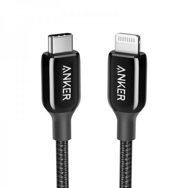 Anker PowerLine + III USB-C to Lightning (0.9m) - Black - Tech Goods