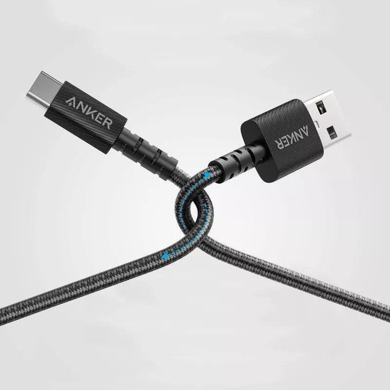 Anker PowerLine Select+ USB A to USB C (1.8m/6ft) - Black - Tech Goods