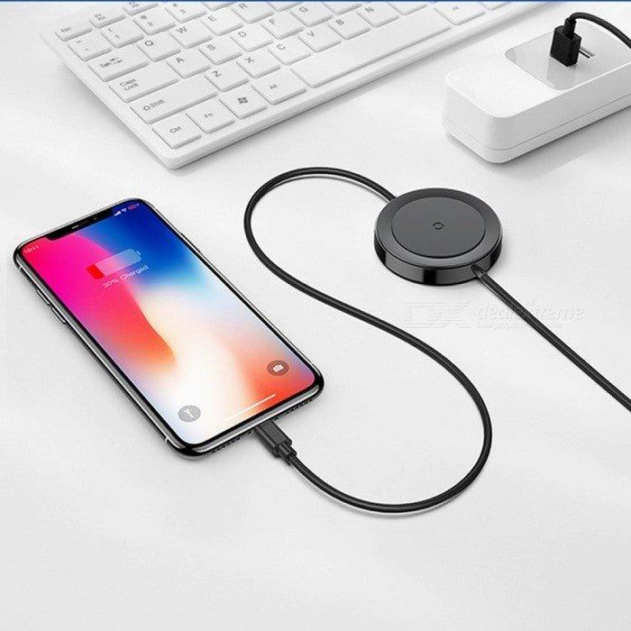 Baseus iP Cable Wireless Charger - Black - Tech Goods
