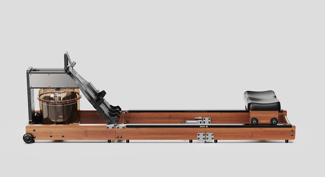 King Smith Water Resistance Rowing Machine - Black/Brown - Tech Goods
