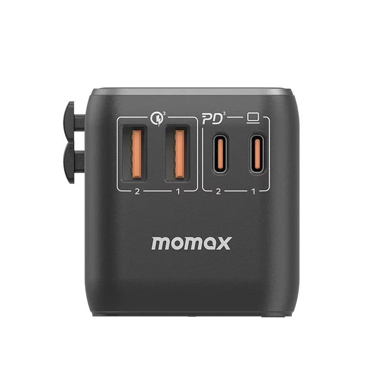 Momax 1-World 100W GaN 4 ports + AC Travel Adapter - Tech Goods