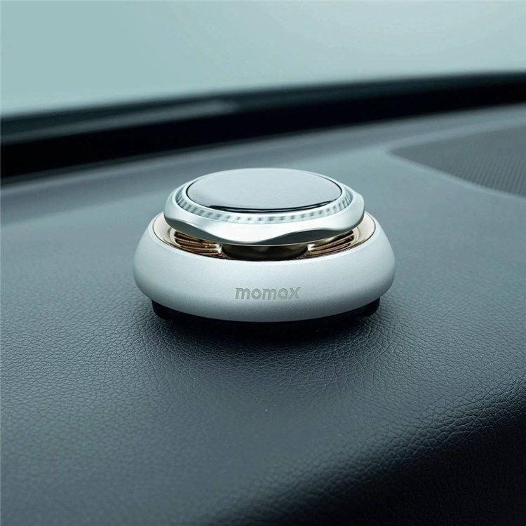 Momax ECO360 Solar Car Aroma Diffuser - Silver - Tech Goods